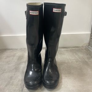 HUNTER “original gloss” rain/snow boots